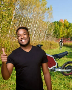 man infront of white ebike home page website optimized man infront of white ebike home page website optimized